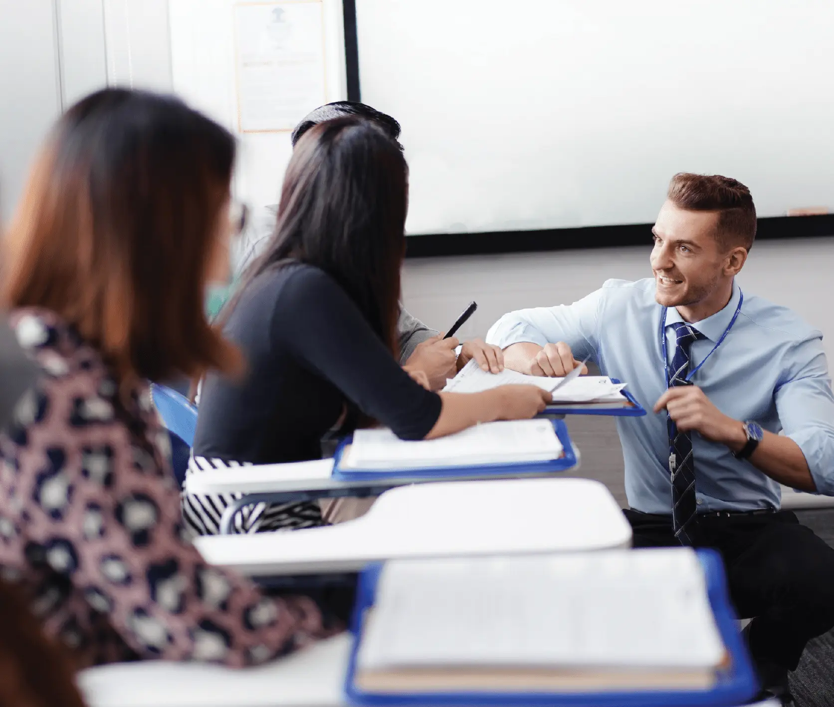 Native Speaker IELTS Specialist classroom